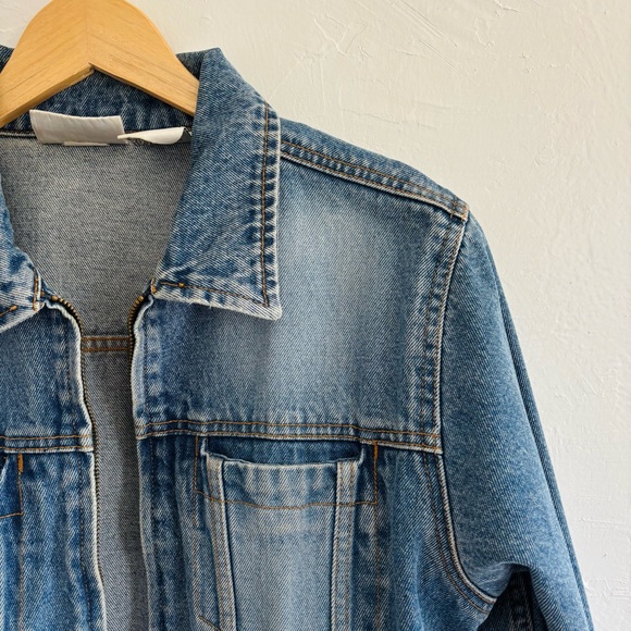 Bill Blass Vintage Classic Denim Jacket - Picture 4 of 7